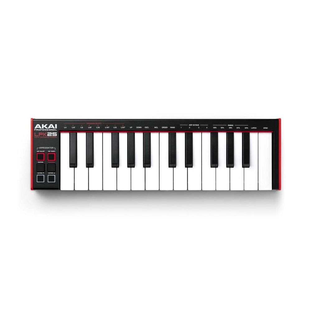 Akai Professional LPK25 mk2 25-key USB Mini Keyboard Controller