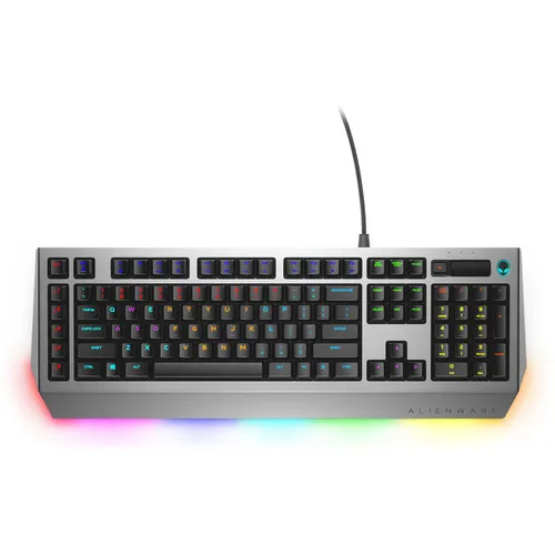 Alienware Pro gaming mechanical keyboard AW768, AlienFX 16.8M RGB, 5 programmable macro key functions