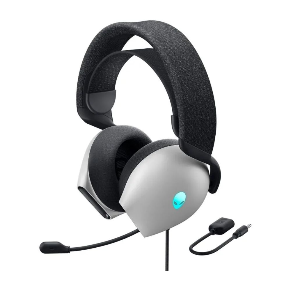 Alienware Wired Gaming Headset AW520H, AlienFX 16.8 Million RGB Colors, 40mm Hi-Res Certified