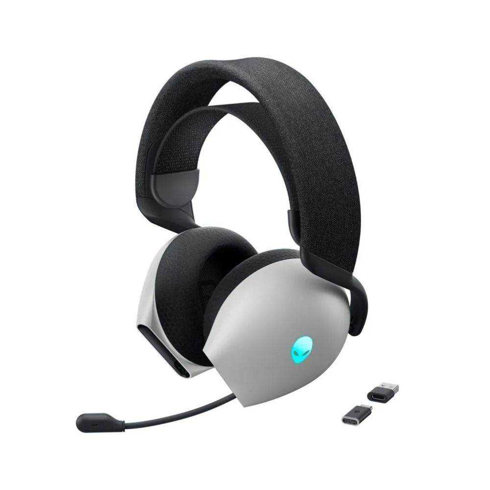 Alienware Wireless Gaming Headset AW725H, AI-driven Noise-Cancelling microphone, Dolby Atmos technology