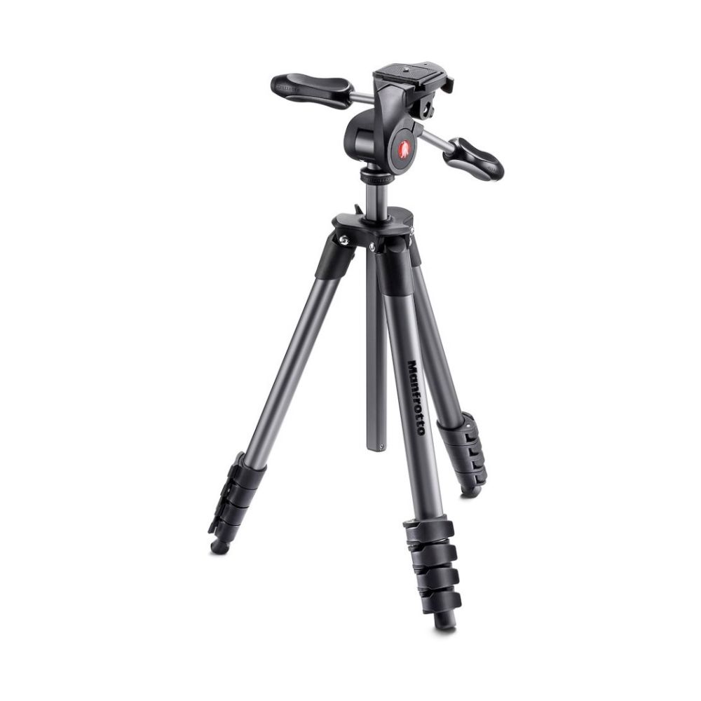Compact Advanced aluminium tripod with 3-way head
