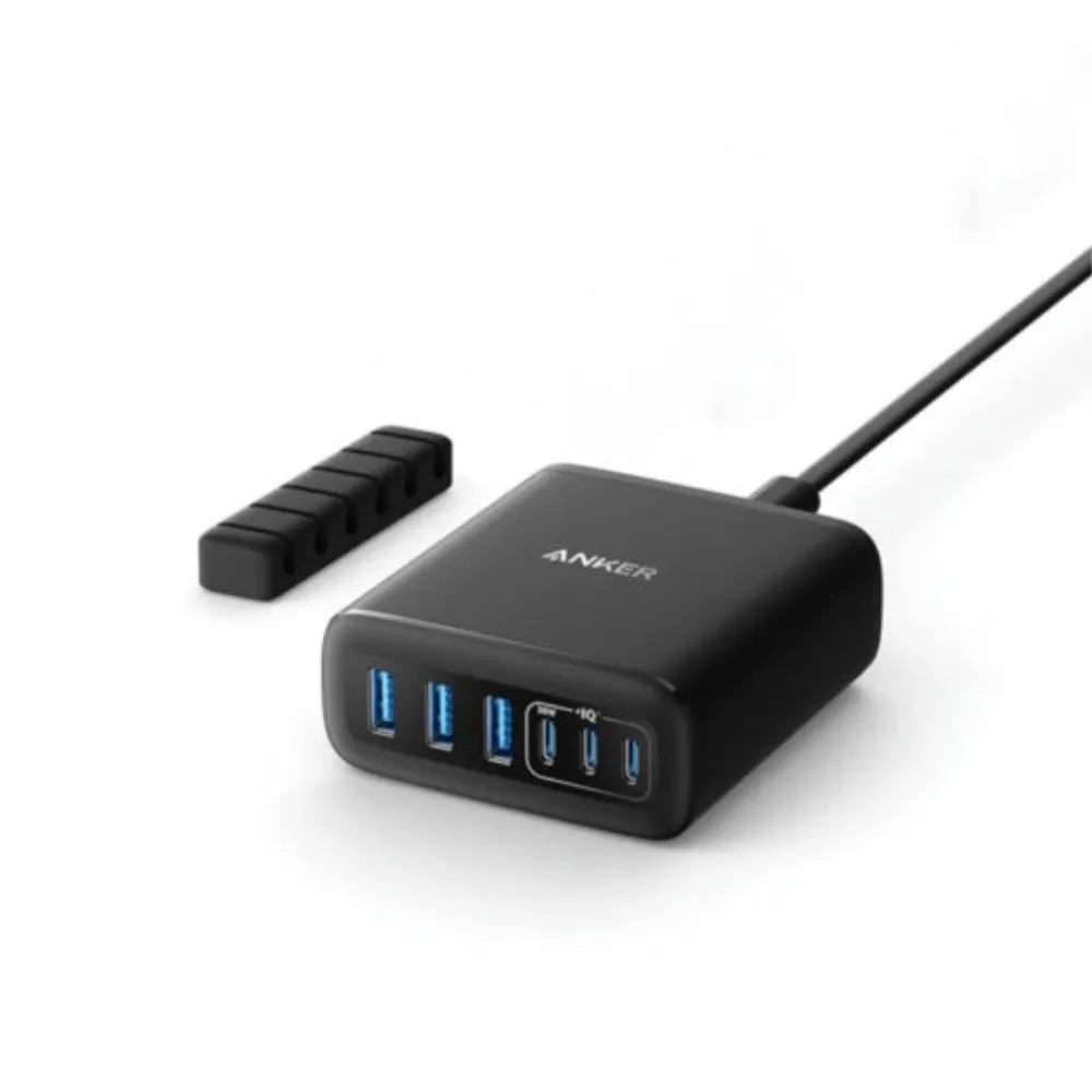 Anker Charger (112W, 6 Ports, GaN)