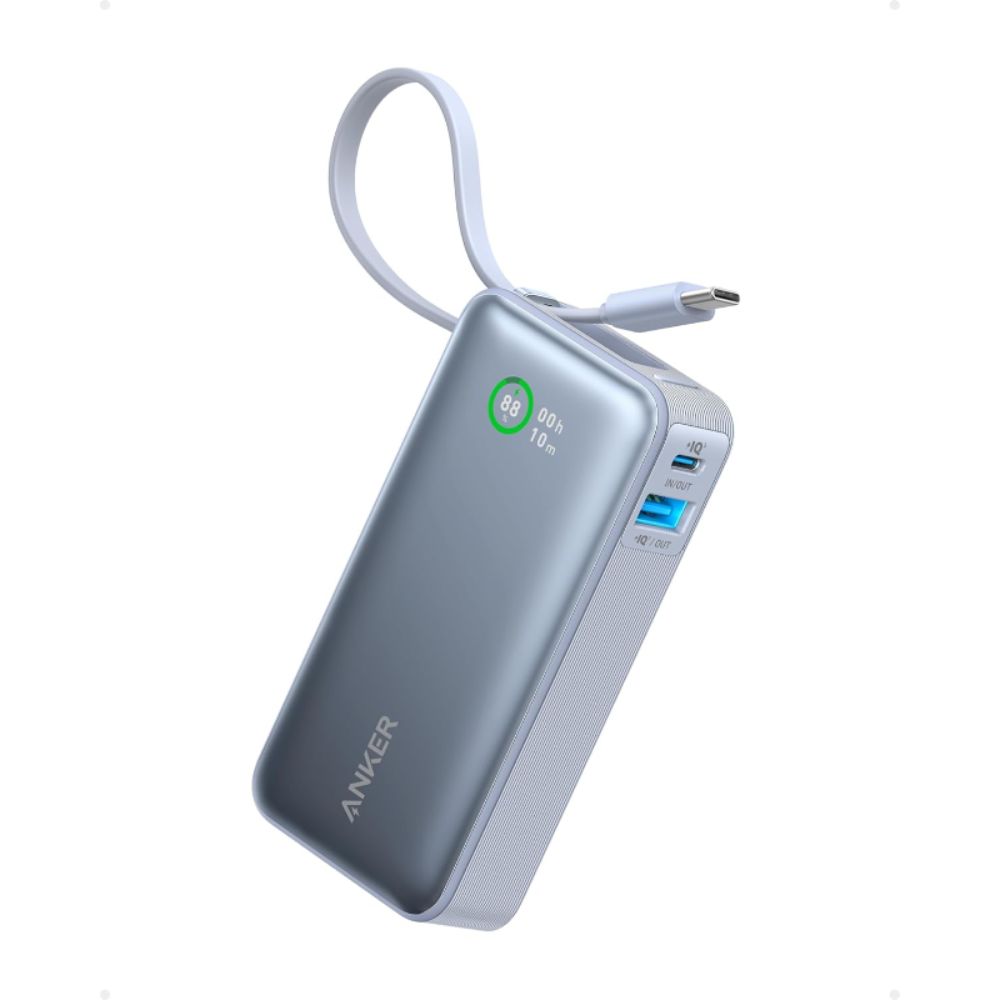 Anker Nano Power Bank 30W Built-In USB-C Cable