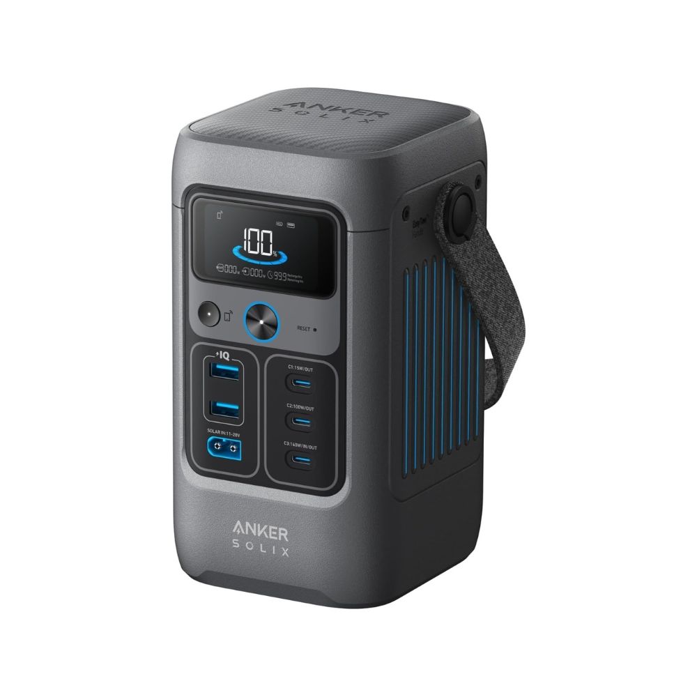 Anker SOLIX C200 DC Portable Power Station – 192Wh | 200W