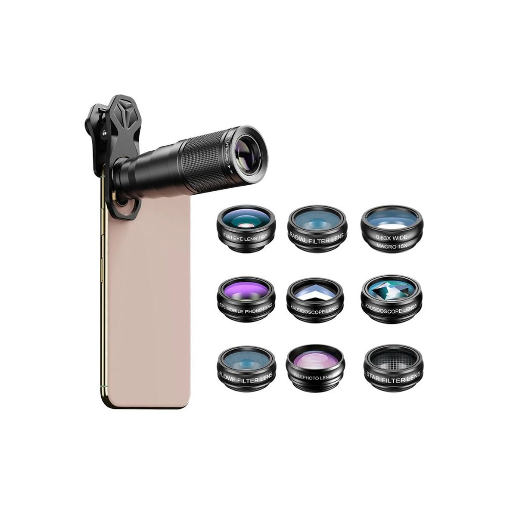 Apexel 22X 10-in-1 Phone Lens Kit