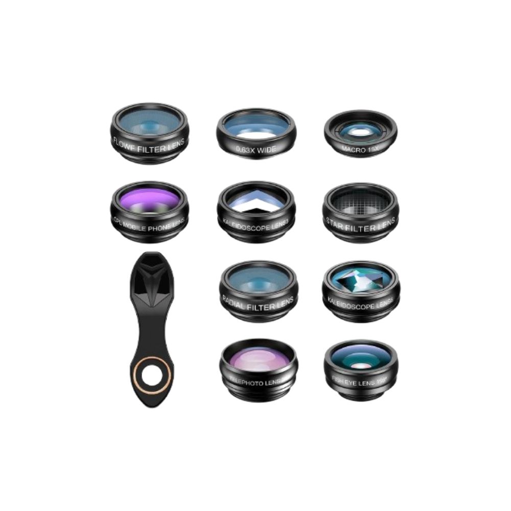 Apexel APL-DG10 10-in-1 Smartphone Lens Kit