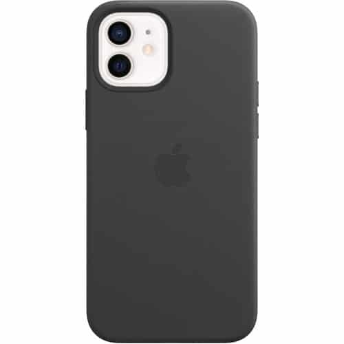 Apple iPhone 13 / 13 Pro & 13 Pro Max Leather/Silicone Case with MagSafe (Black)