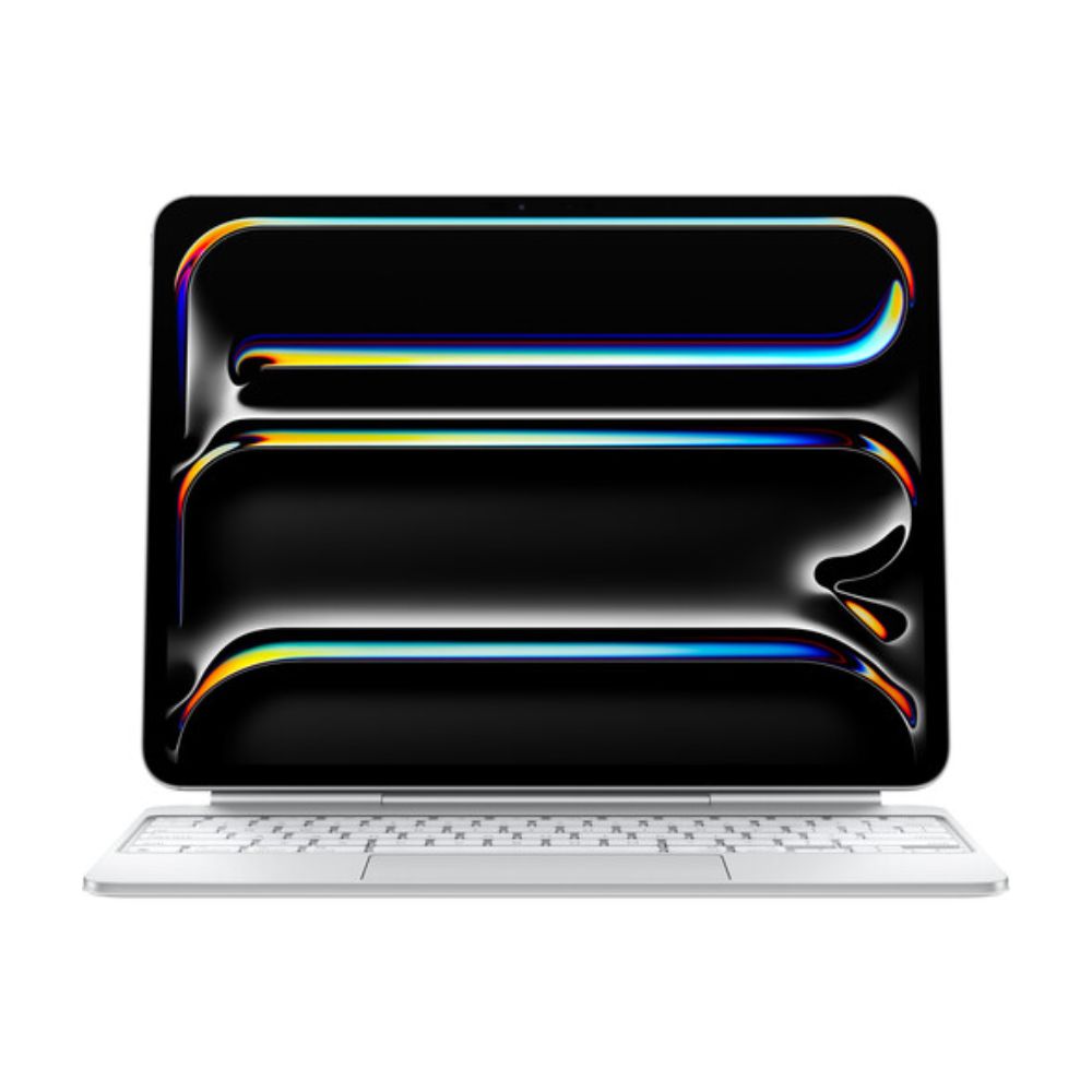 Apple Magic Keyboard for 13″ iPad Pro M4 (White, US English)