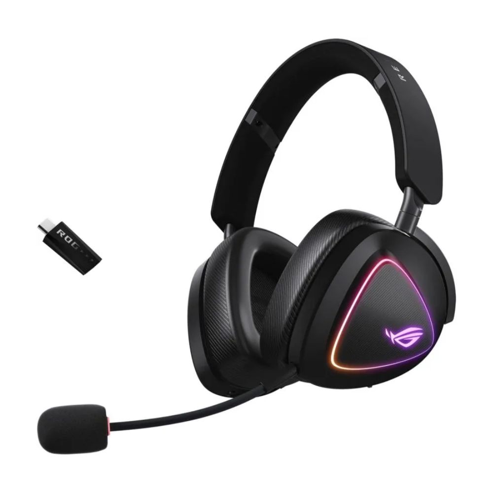 Asus ROG Delta 2 Wireless Gaming Headset 90YH03W0-BHCA00, Tri mode connectivity, DualFlow Audio