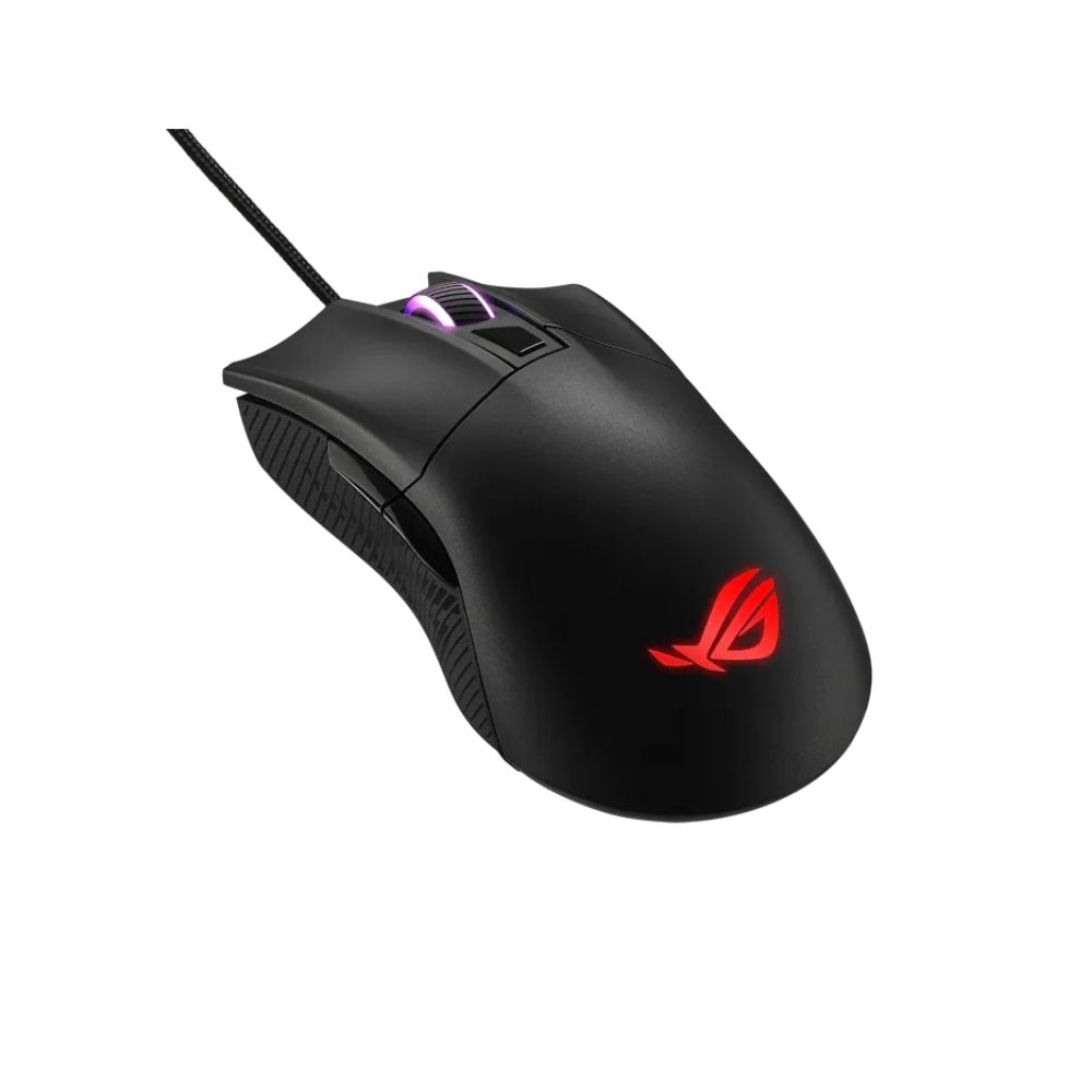 Asus ROG Gladius II 90MP01D0, Wired gaming mouse, RGB, 6 Programmable buttons, up to 6200 DPI