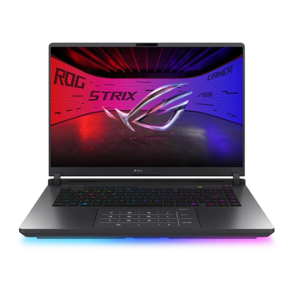 ASUS ROG Strix G16 Eclipse Gray Gaming Laptop | Core Ultra 9, 32GB RAM, 1TB SSD, RTX 5070 Ti 12GB, 16″ QHD+ 240Hz + Mouse & Backpack