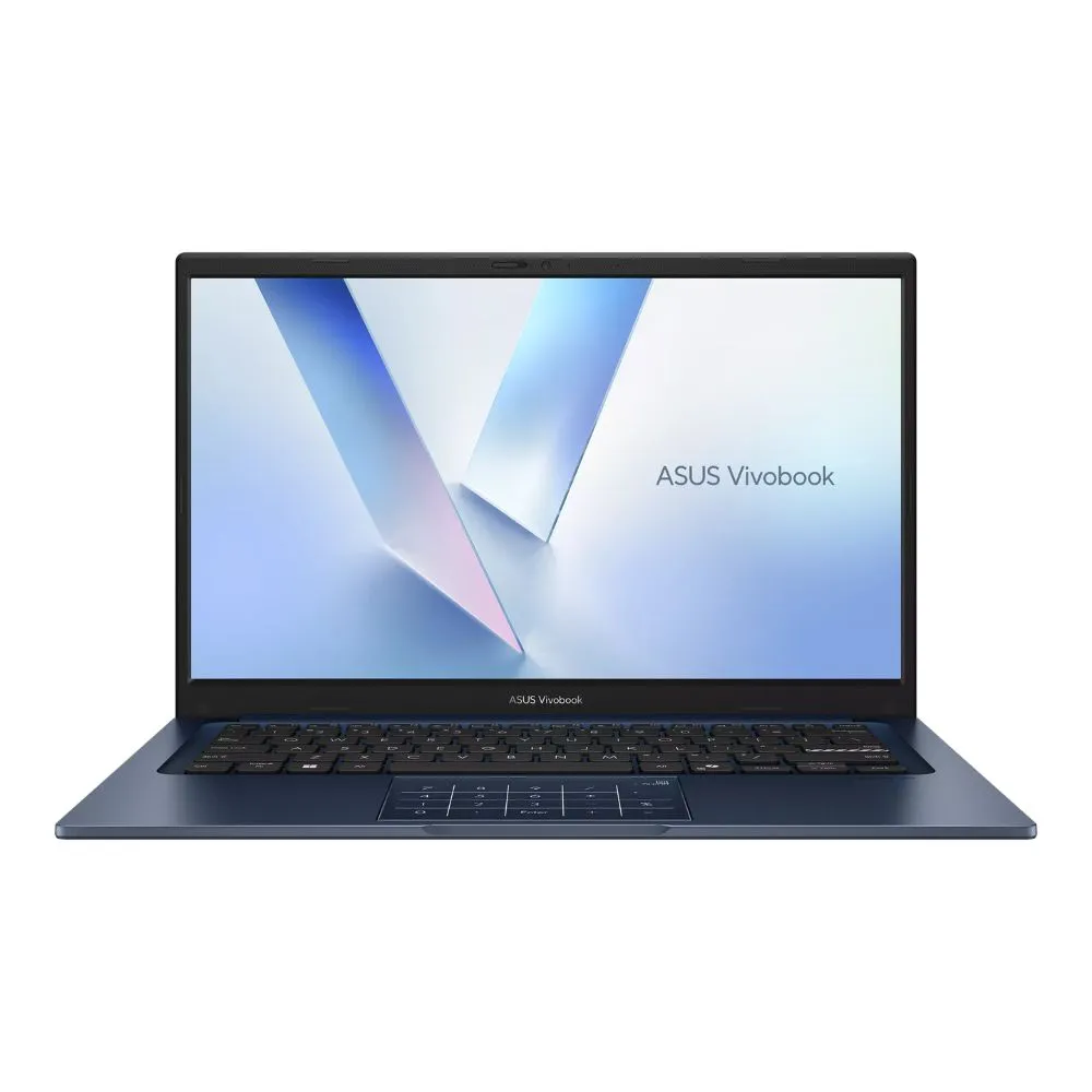 Asus Vivobook 14 X1404VAP-V14.C58256 – Intel Core 5 120U – 8GB DDR4 RAM – 256GB NVMe SSD – Intel Graphics – 14″ FHD – Windows 11 – Quiet Blue