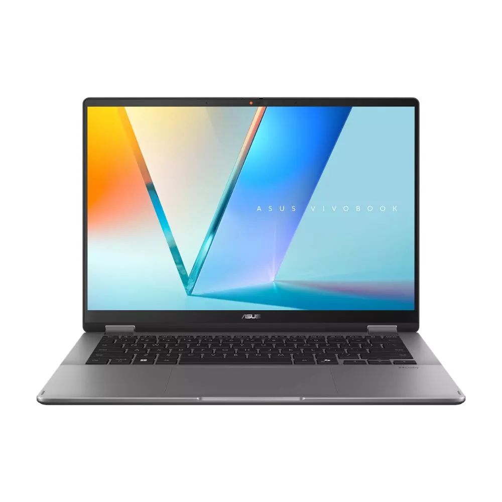ASUS Vivobook Flip 14 OLED 2-in-1 Laptop | Gray | 14″ WUXGA Touchscreen | Intel Core Ultra 7 256V | 16GB RAM | 1TB SSD | Intel Arc