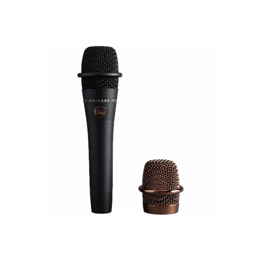 Blue Microphones enCORE 200 Black – Active Dynamic Handheld Microphone