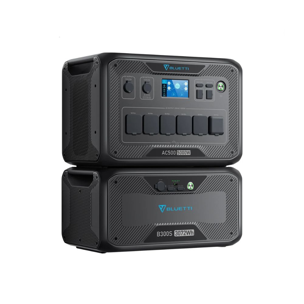 BLUETTI AC500 + B300S Home Battery Backup | 5000W 3072Wh