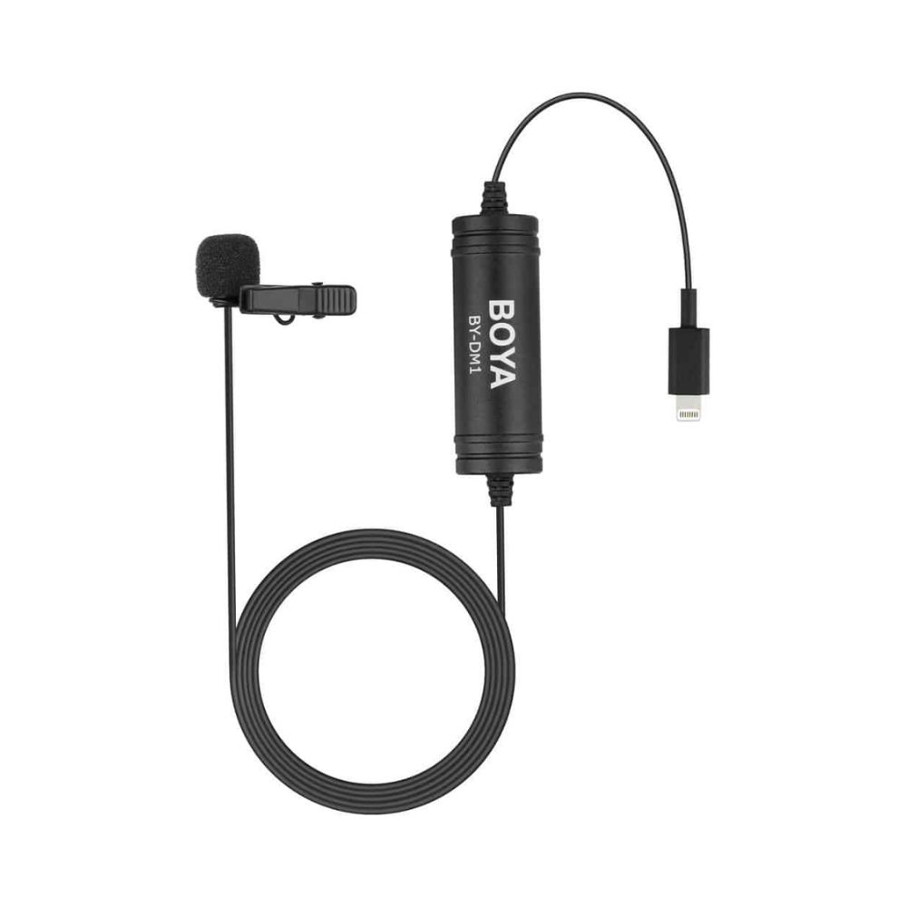 BOYA BY-DM1 Digital Lavalier Microphone for iOS Devices