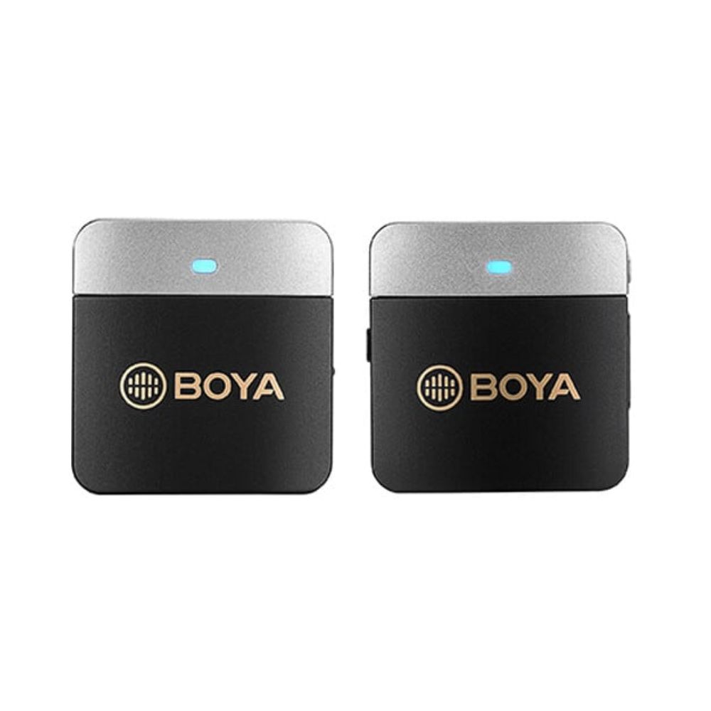 BOYA BY-M1V1 Wireless Microphone System for Cameras and Smartphones (2.4 GHz)
