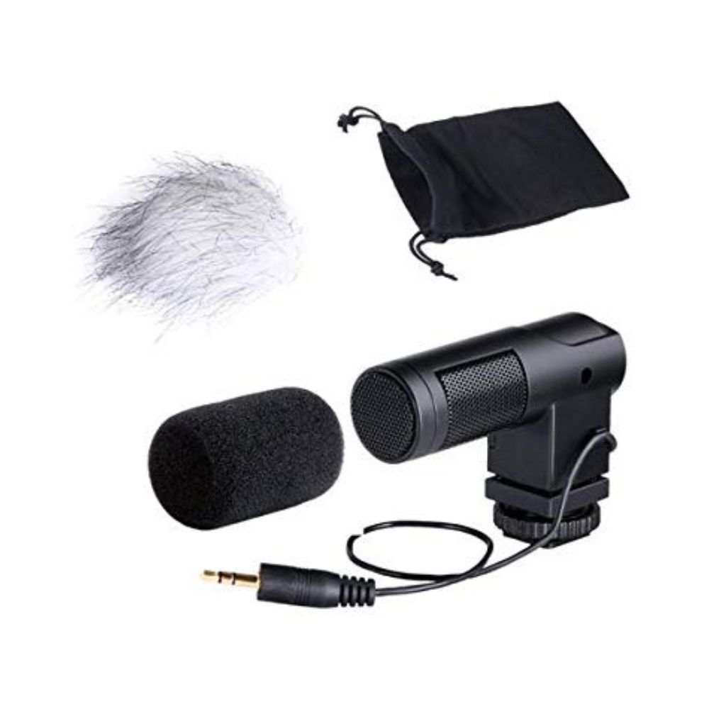 BOYA BY-V01 Stereo X/Y Mini Condenser Microphone