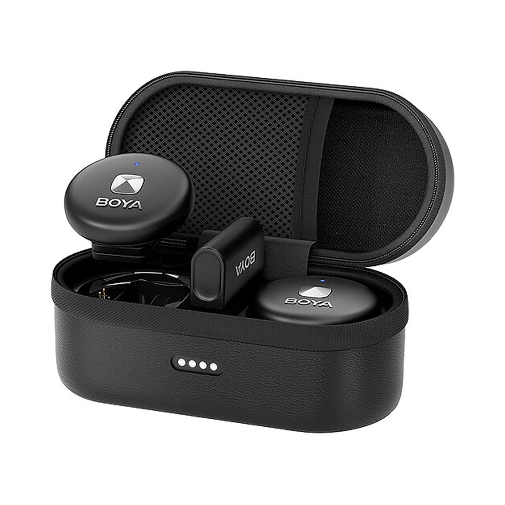 BOYA OMIC-D 2-Person Wireless Microphone System with Lightning Connector for iOS Devices (Black)