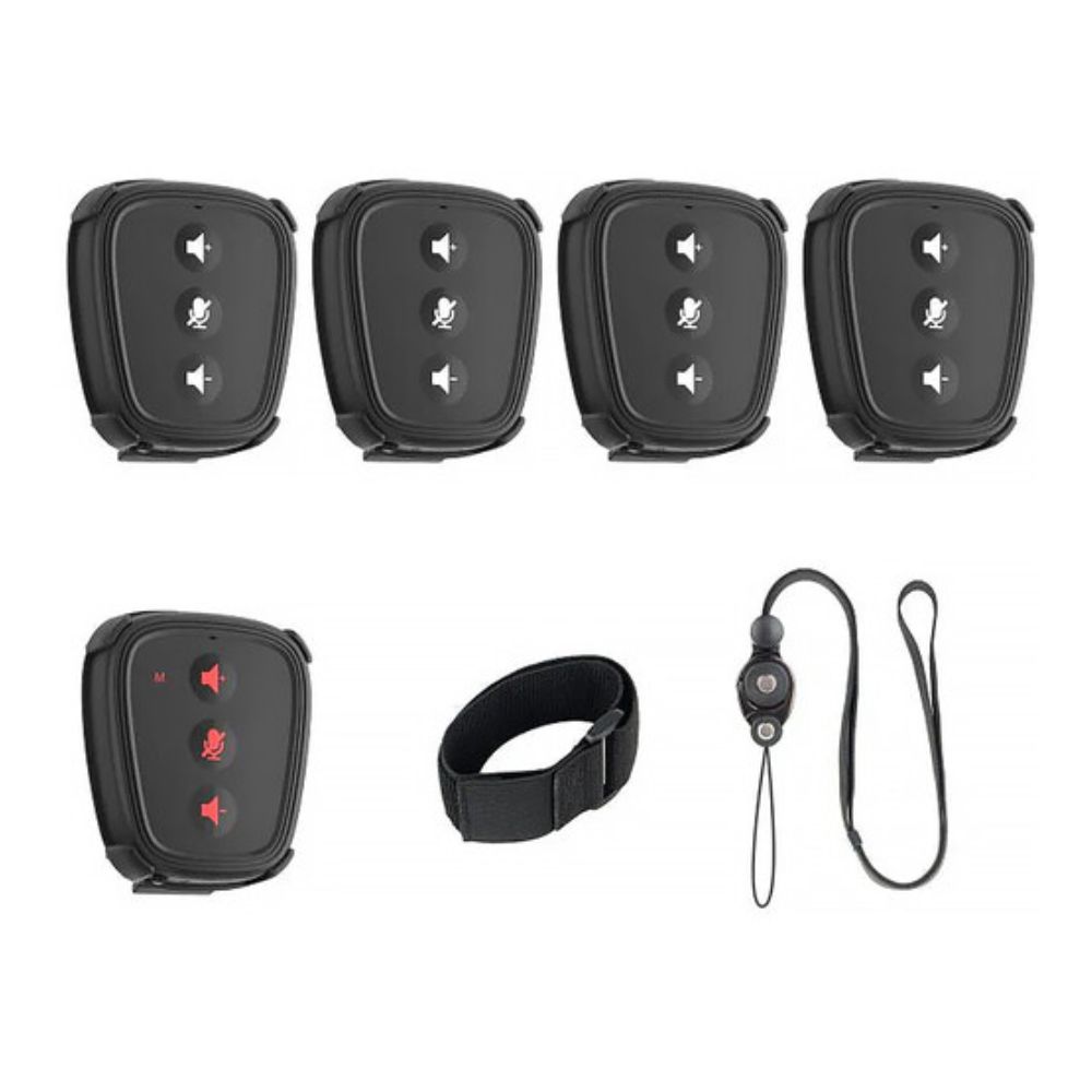 CAME-TV Nano Digital Wireless Intercom Pod (5-Pack, US)
