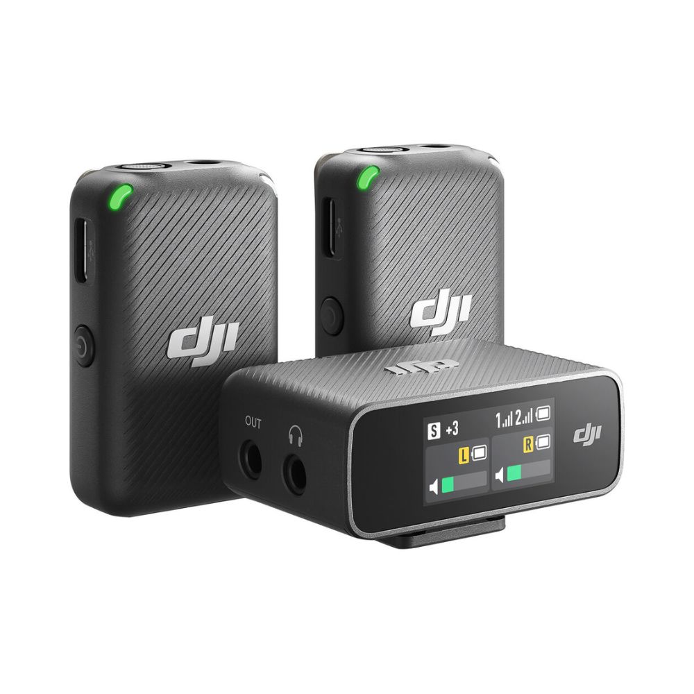 DJI Mic – 2 Person Compact Digital Wireless Microphone