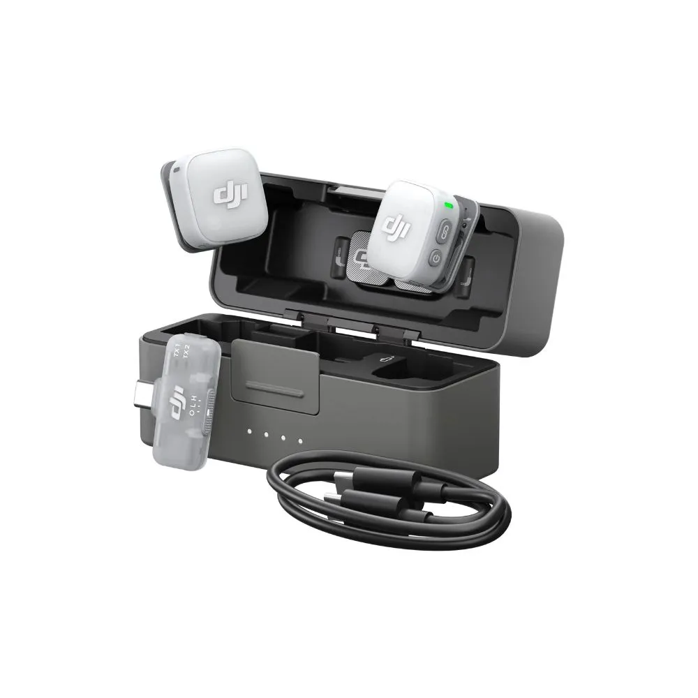 DJI Mic Mini 2 (2 TX + 1 Mobile RX + Charging Case)