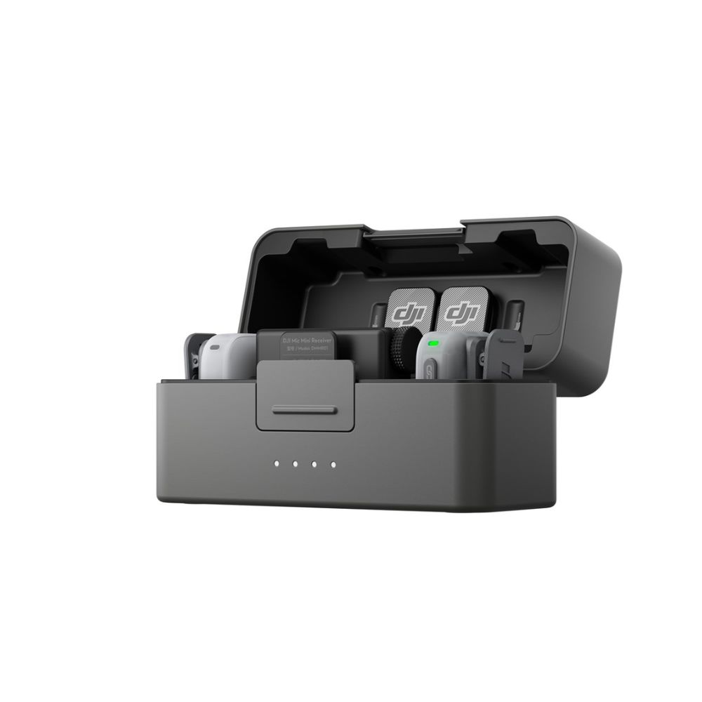 DJI Mic Mini 2 (2 TX + 1 RX + Charging Case) – Ultralight Wireless Microphone – 48-Hour Battery