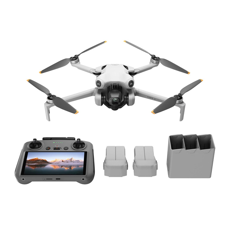 DJI Mini 4 Pro Fly More Combo Plus with DJI RC 2