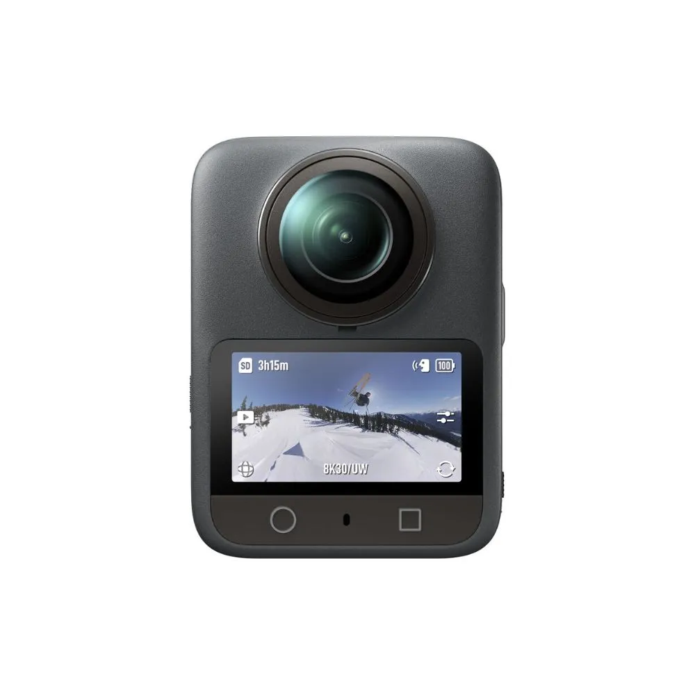 DJI Osmo 360 Action Camera – 8K Panoramic Video – 1″ Dual CMOS Sensors