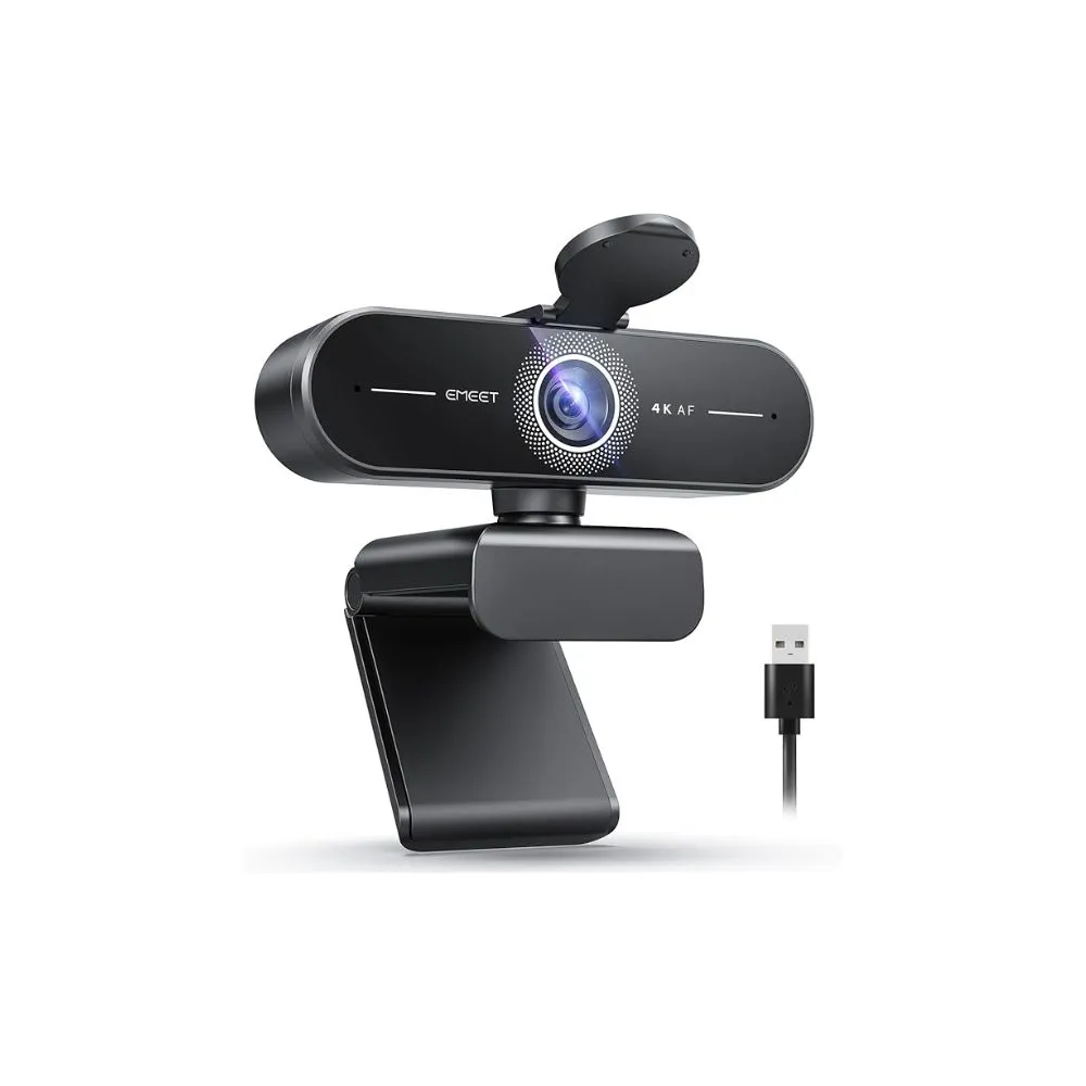 EMEET C60E 4K Webcam for Streaming & Gaming