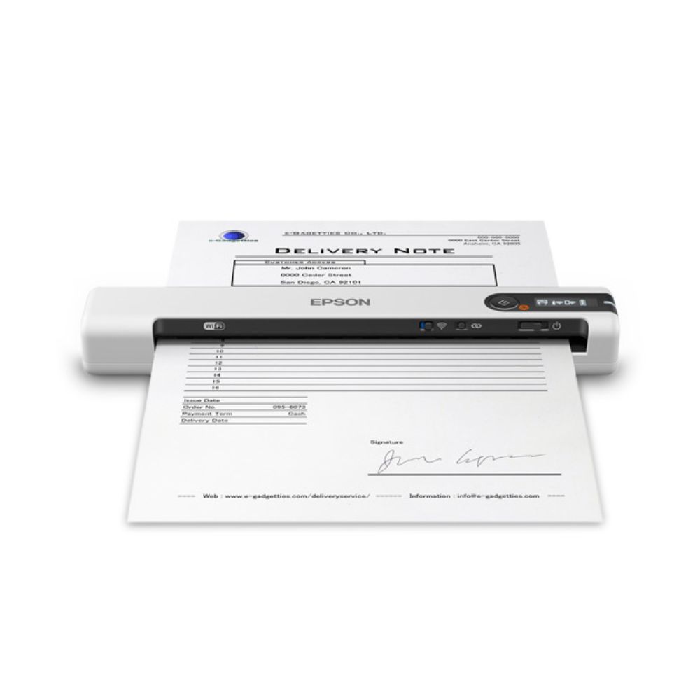 Epson DS-80W Wireless Portable Sheet-fed Document Scanner for PC and Mac