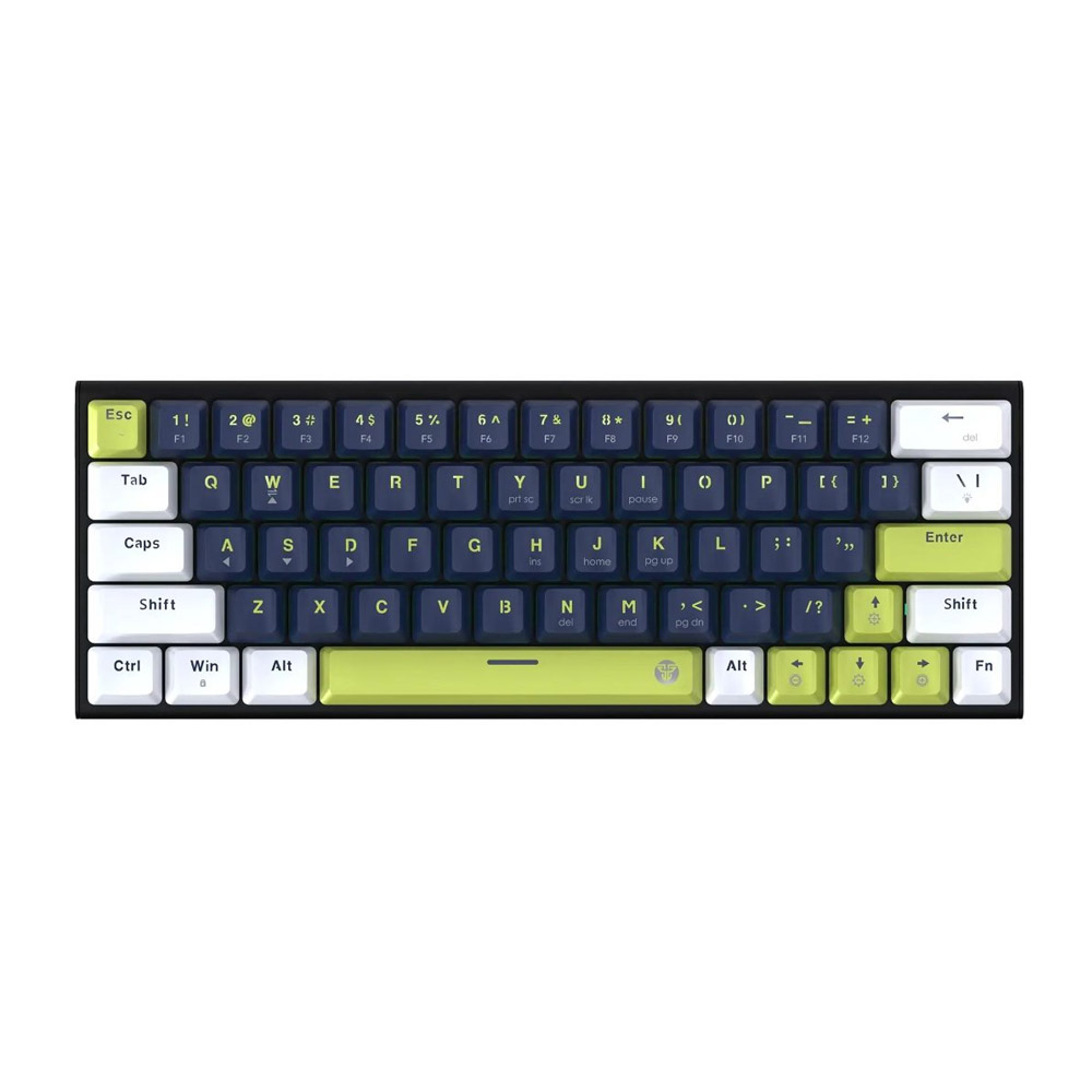 Fantech MORI Edition MK874V2 – ATOM63, Pro Wired Mechanical Keyboard with RGB Lighting Blue