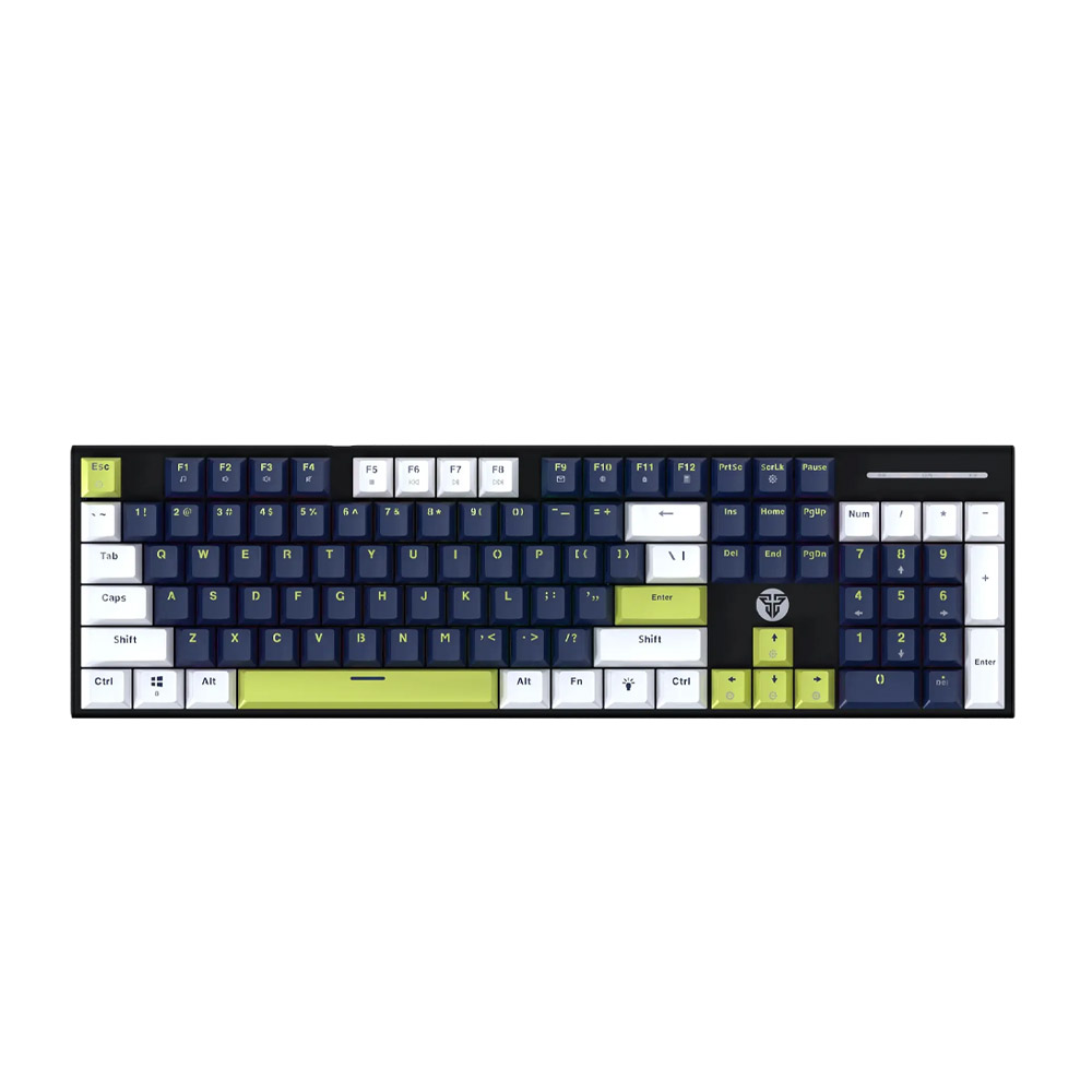Fantech MORI Edition MK878S – ATOM104S, Pro Wired Mechanical Keyboard with RGB Lighting Blue