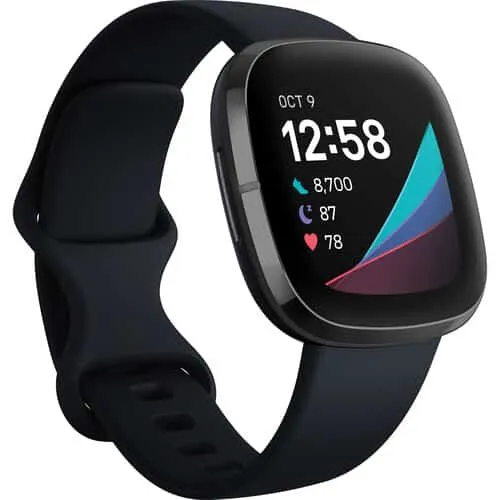 Fitbit Sense GPS Smartwatch (Carbon / Graphite Stainless Steel)