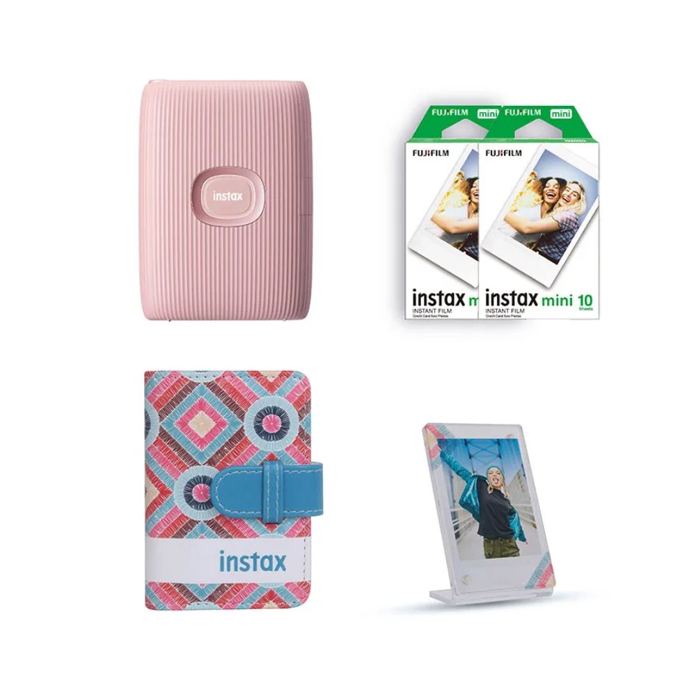 Fujifilm Instax Mini Link 2 Smartphone Printer Photo Kit