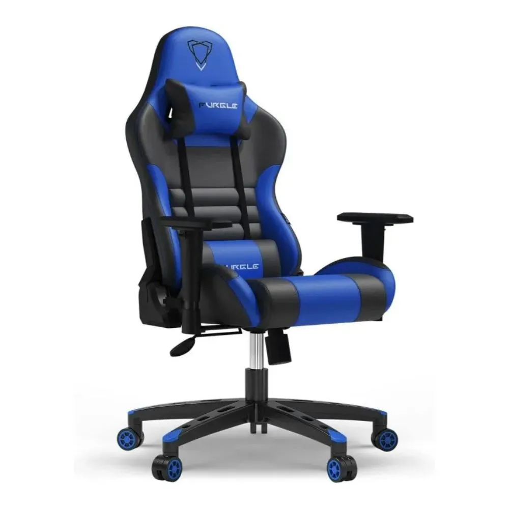 Furgle Carry Series Racing Style Gaming Chair Up to 149KG – Black and Blue