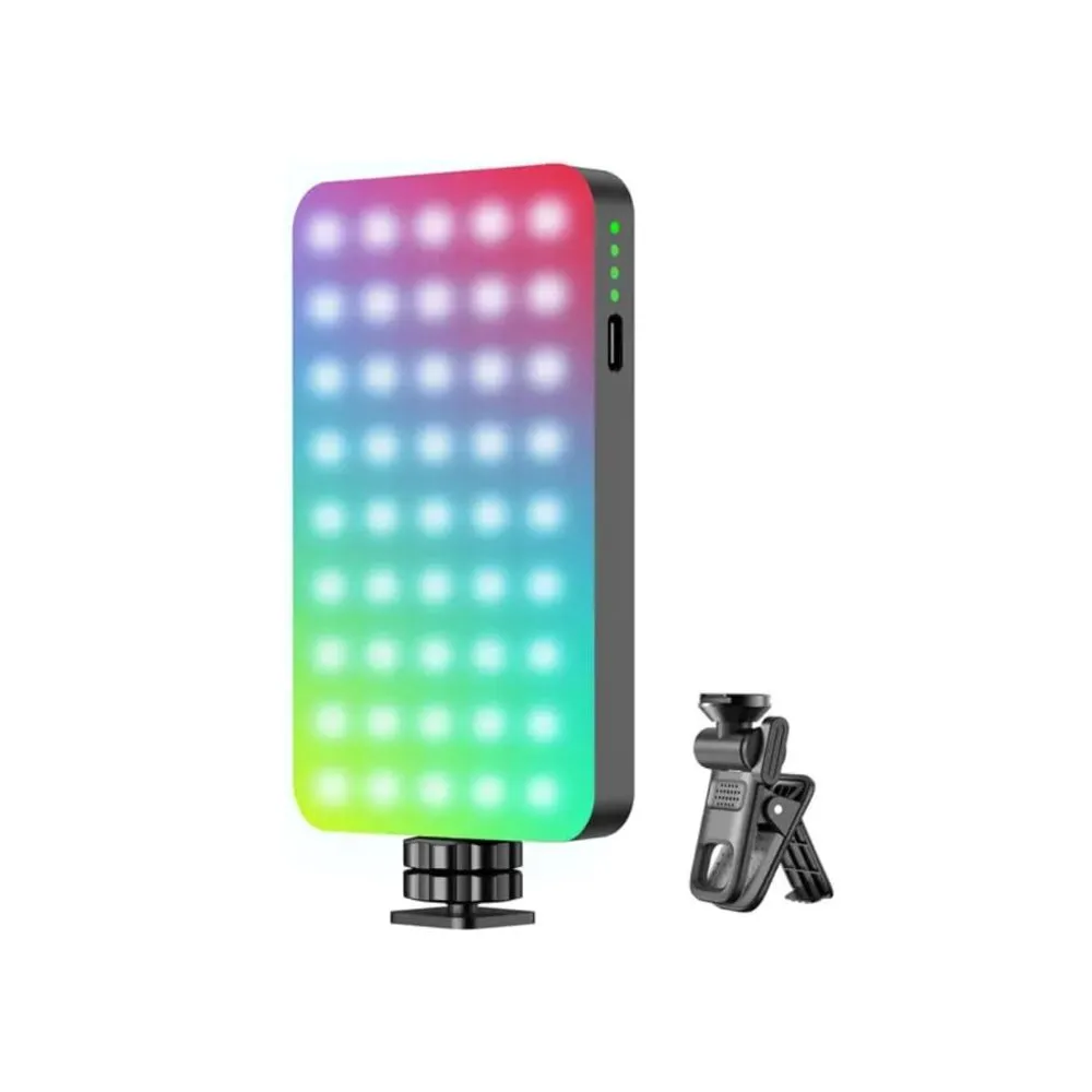 Generic D10S Portable Pocket-Sized 129 LED RGB Video Fill Light