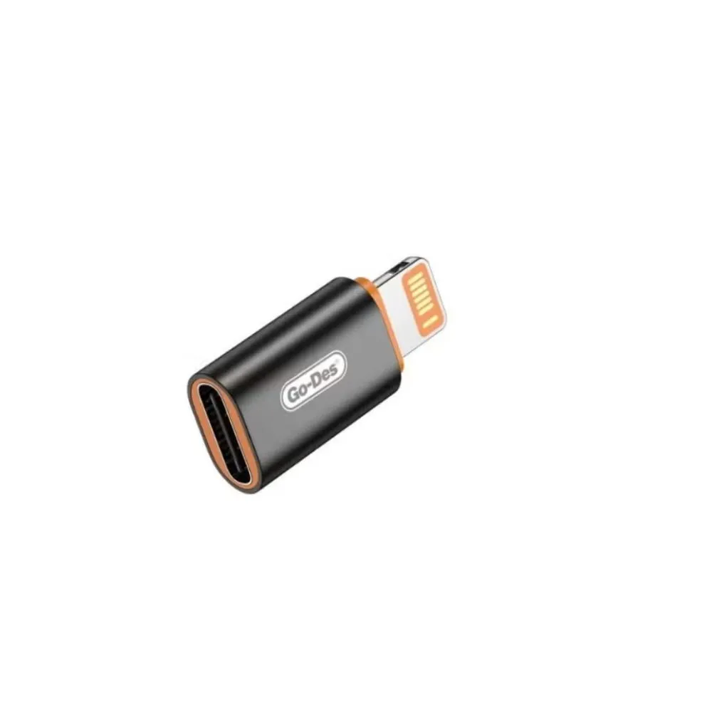 Go-Des GD-CT064 Dual USB-C PD 20W Fast Charging and Audio Adapter