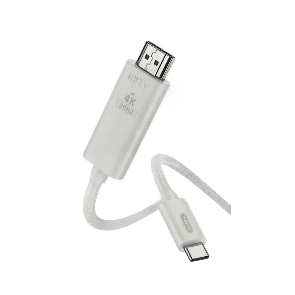Go-Des GD-HM827 Type-C to HDTV 4K Braided Cable (2 Meters)