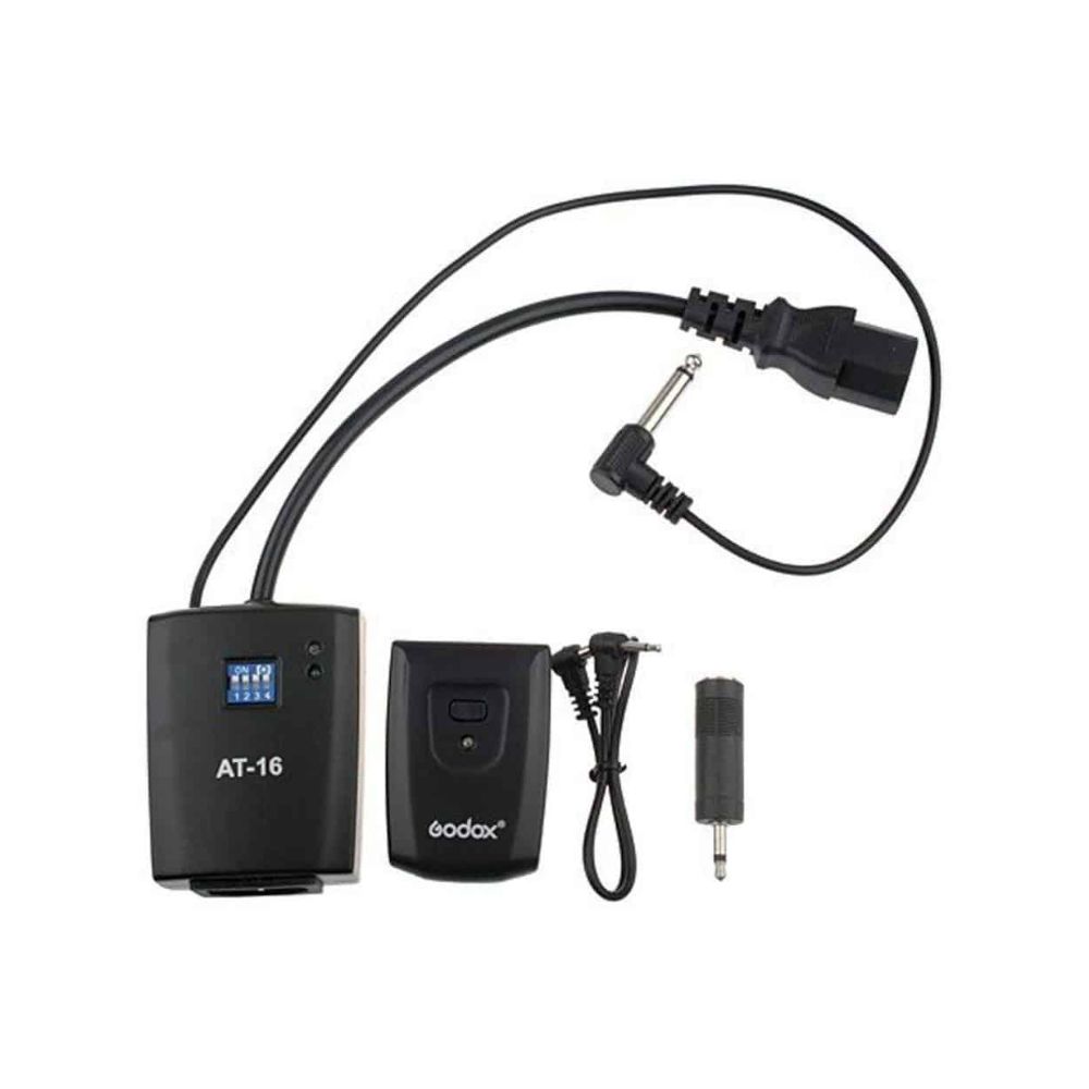 Godox 16 Channels Wireless Flash Trigger with Receiver Set, At-16