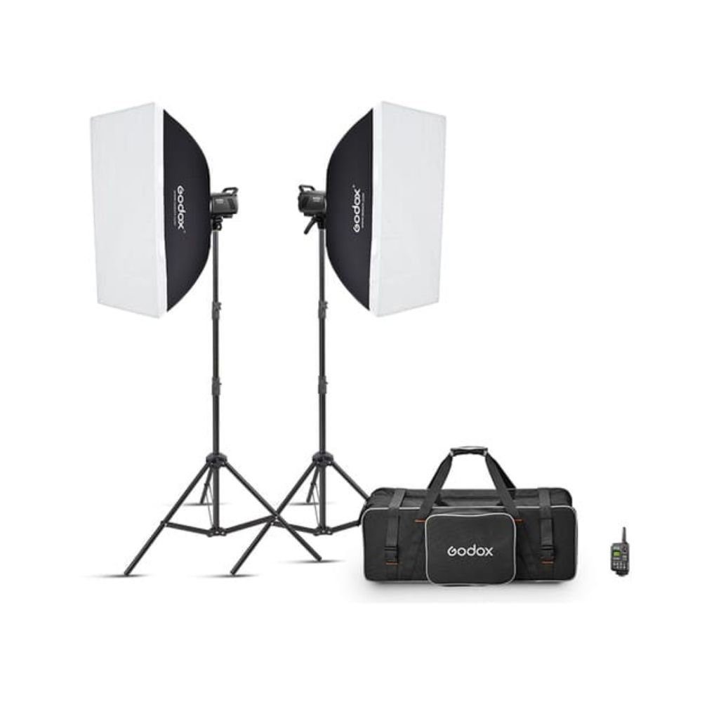 Godox MS300 Studio Flash Monolight (2-Light Kit) Epic Portable