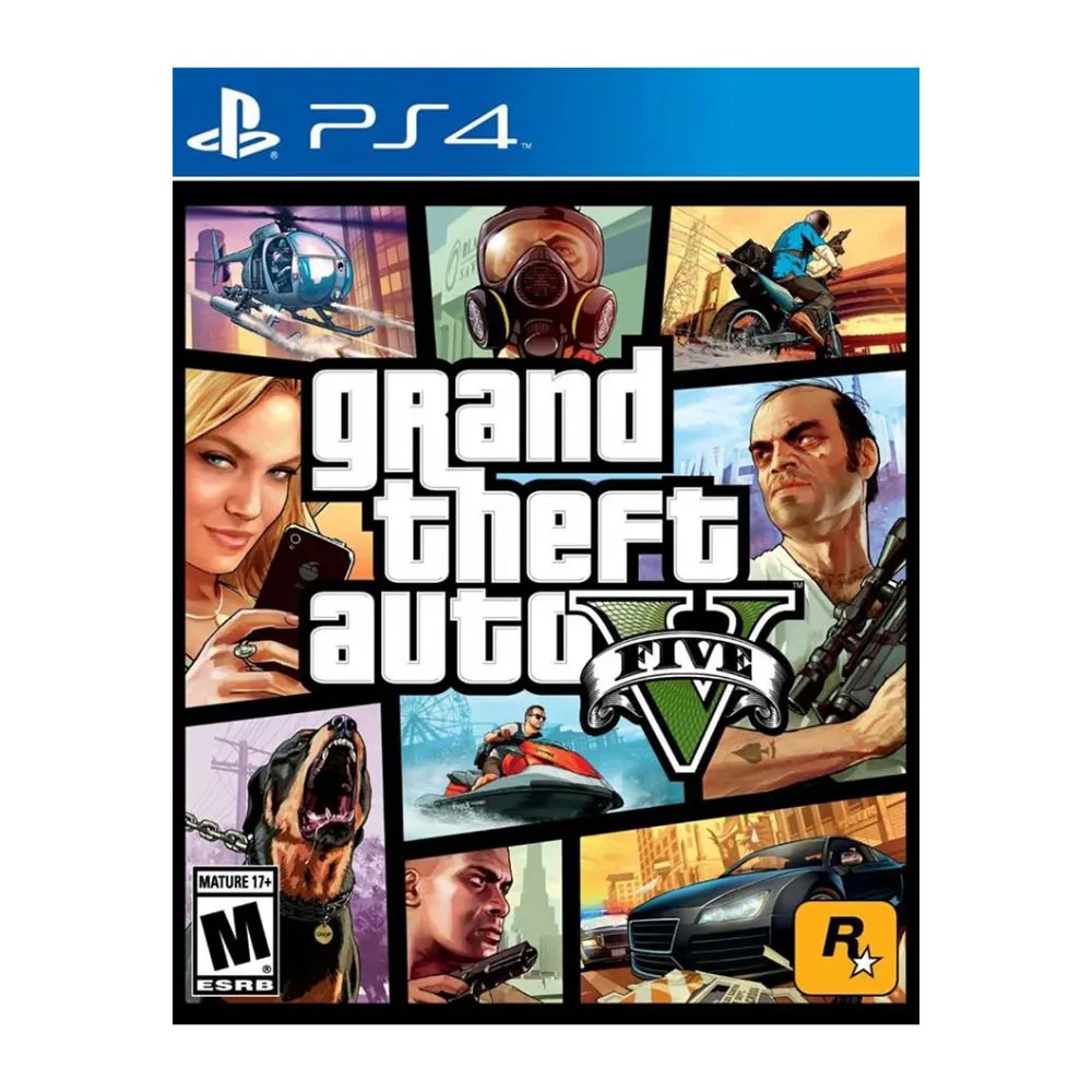 Grand Theft Auto V – CD For PS4