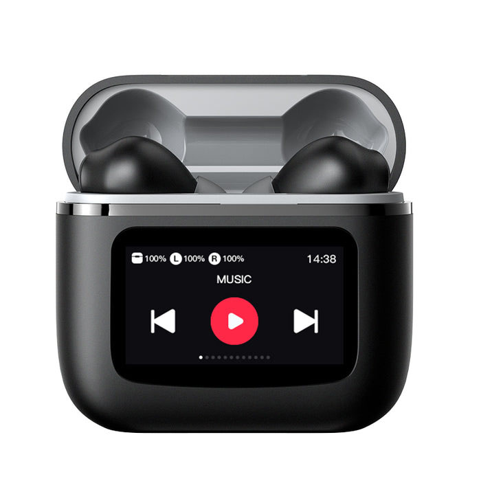 Green Lion Touchwave ANC Wireless Earbuds With LCD Touch Screen