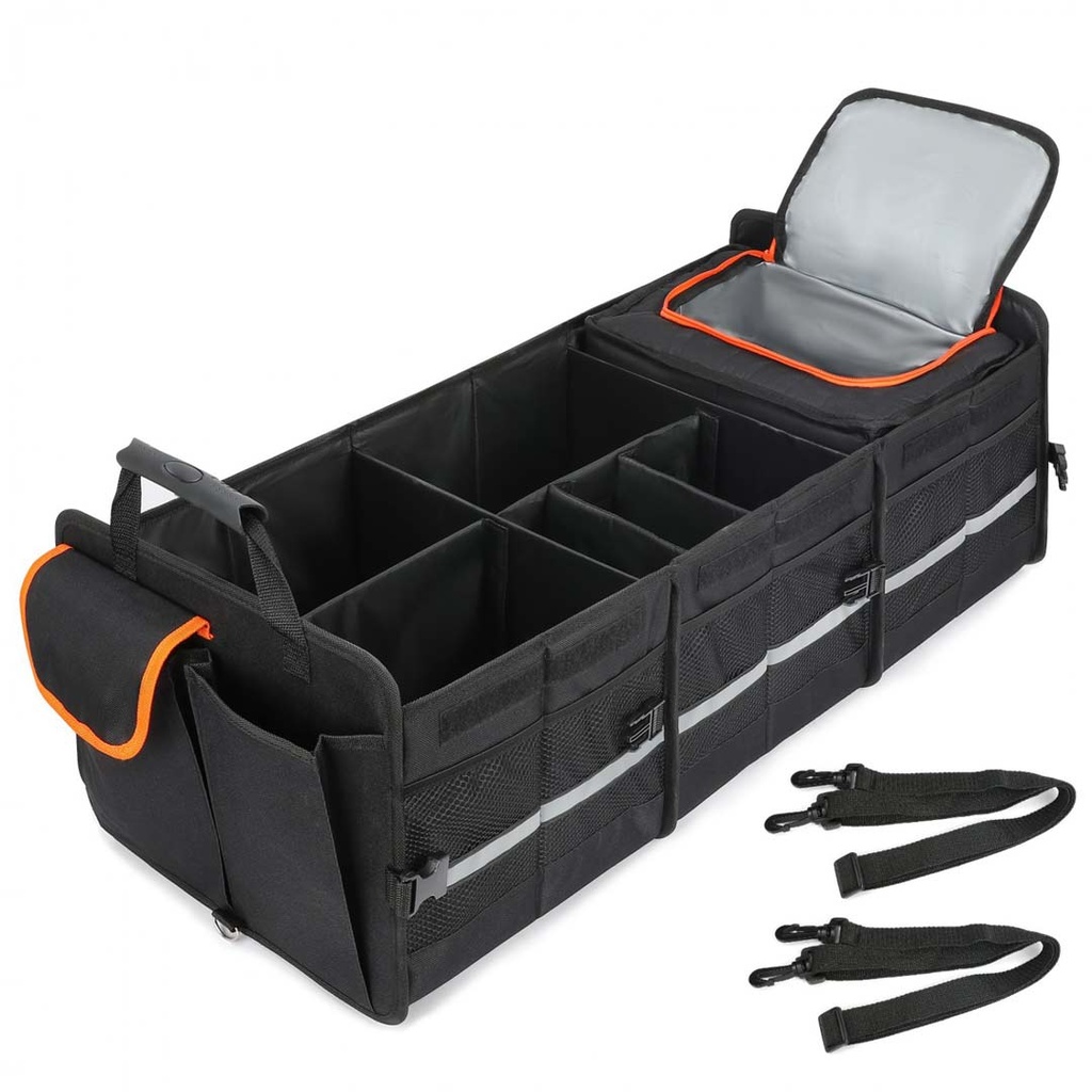 Green Lion Car Trunk Organizer – OrangeBlack