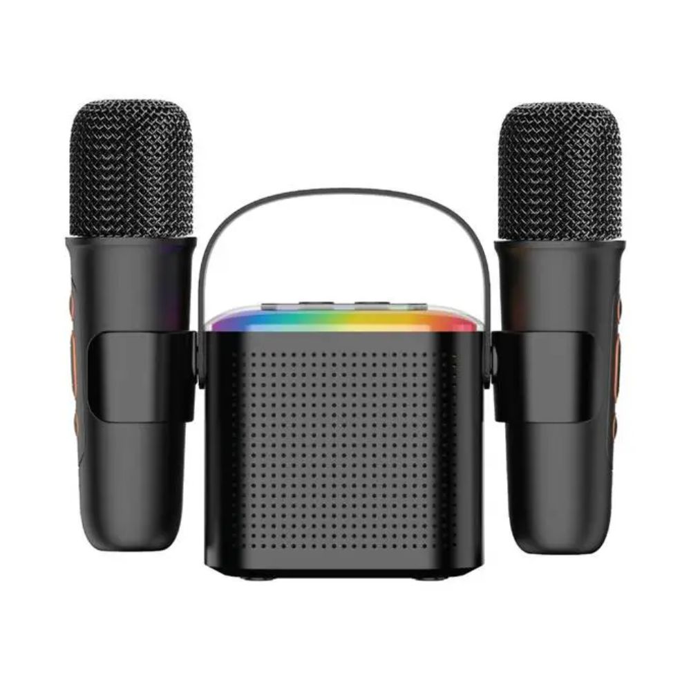 Green Lion 2 in 1 Karaoke Speaker – Black