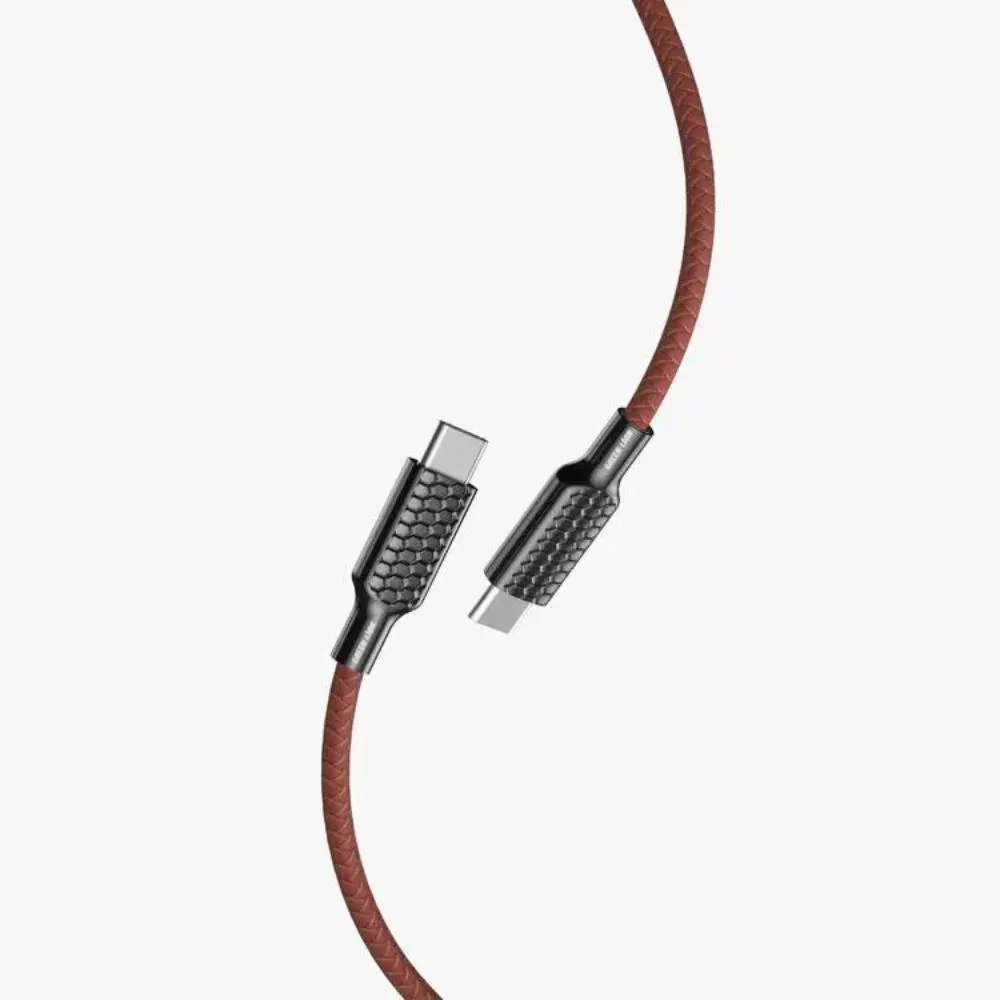 Green Lion Casablanca Type-C To Type-C Cable – Brown