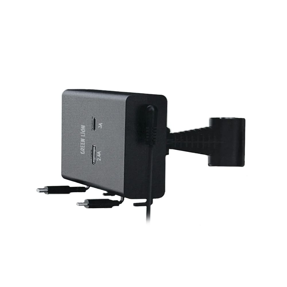 Green Lion Backseat Car Charger 65W – GN65BCKCHRBK