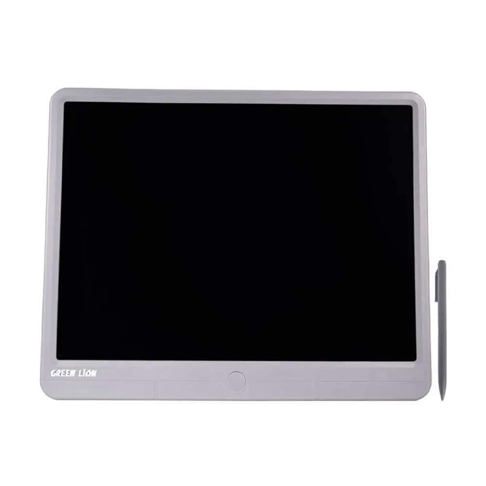 Green Lion LCD Digital Writing Pad 15″ – Gray
