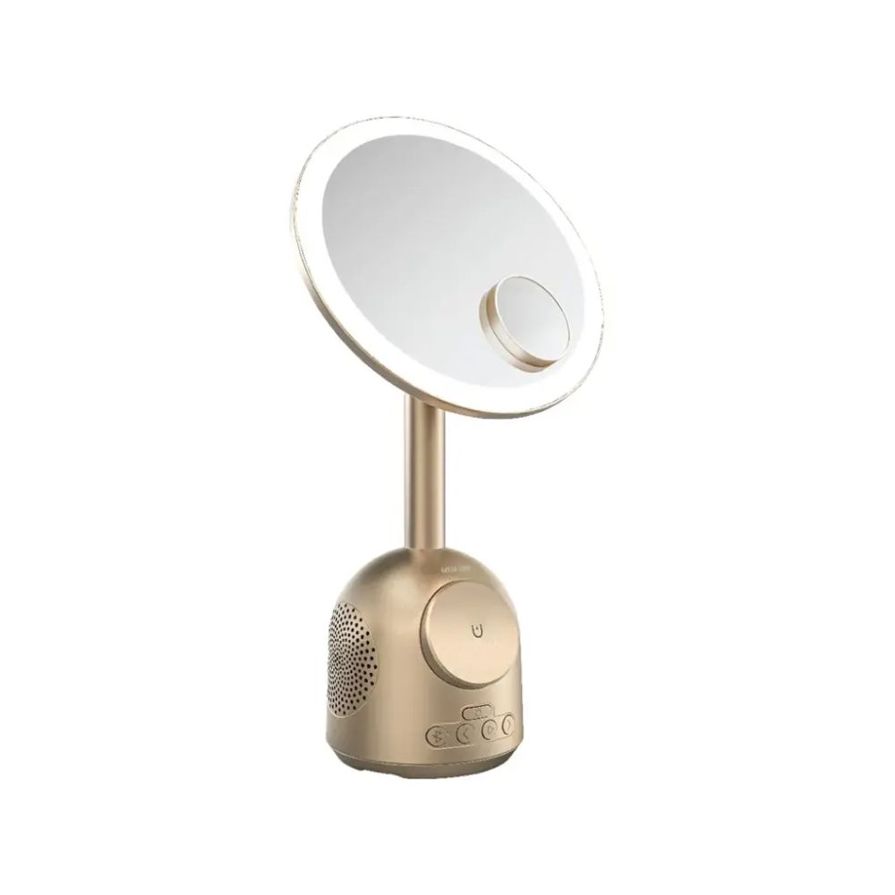 Green Lion Makeup Mirror with Speaker and MagSafe Charger