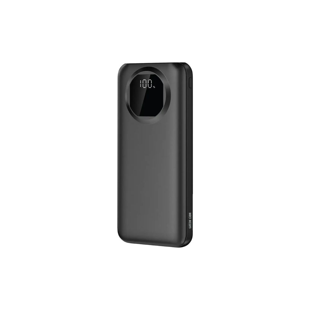 Green Lion Nairo 10000mAh Power Bank – Black
